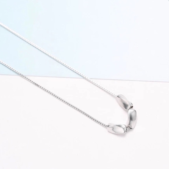 Sterling Silver (925) Sliding Bead Necklace - Picture 4 of 8